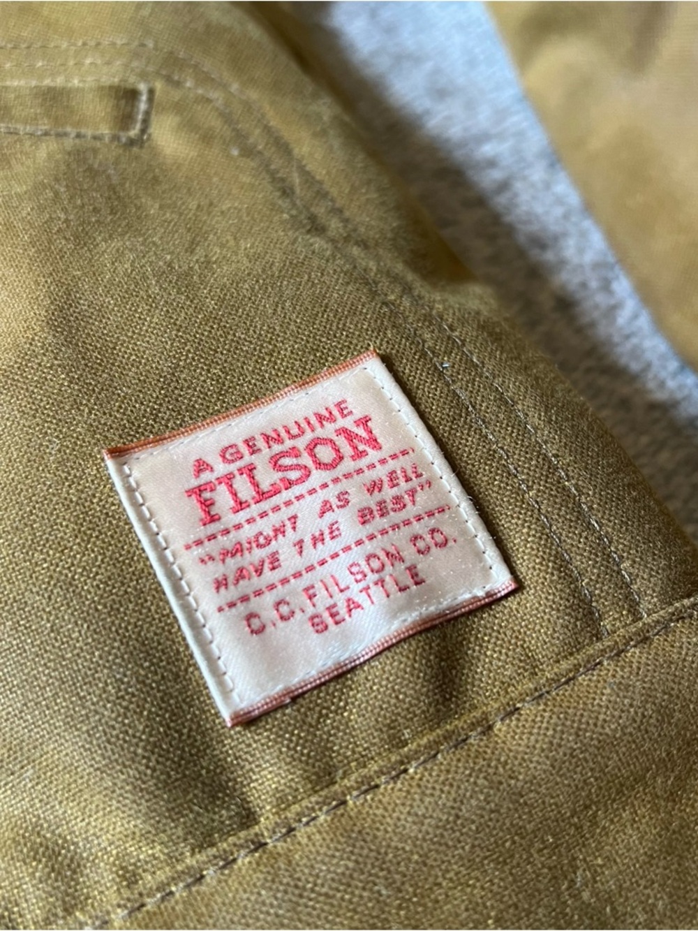 Filson X Wrangler Mackinaw Wool + Tin Cloth Jacket | Limited Edition NWT - Picture 11 of 15